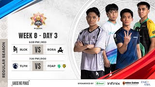 🔴 LIVE  MPL PH S14  FILIPINO  Week 8 Day 3 [upl. by Ajnin]