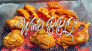 Winter BBQ  BBQ Chicken Recipe  Winter Chicken BBQ [upl. by Nedearb]