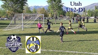 Wasatch JS vs Comba FC  U12 D1 Soccer [upl. by Neyut]