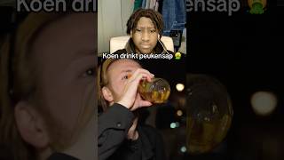 Koen is echt niet 100 😂bankzitters koen milo challenge tiktok [upl. by Helsie352]