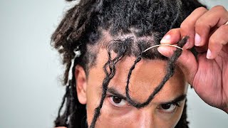 How To Interlock Dreadlocks [upl. by Llireva]