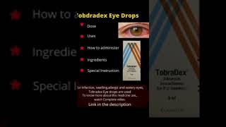 Tobradex eye drops shorts [upl. by Yelnahs]