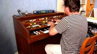 Organ Pleasure Part 2 Yamaha Electone C605 electronic organ [upl. by Hickey159]