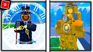 How to get TITAN CLOCKMAN and CLOCK SPIDERS in ST BLOCKADE BATTLEFRONT  Roblox [upl. by Karl]