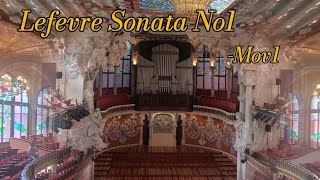 Lefevre Clarinet Sonata No1Mov1 Ocarina cover [upl. by Juanne]