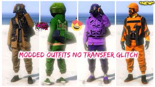 GTA 5 ONLINE  HOW TO GET MULTIPLE MODDED OUTFITS no TRANSFER GLITCH no DIRECTOR MODE GLITCH [upl. by Gnehp162]