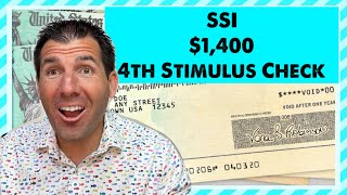 SSI 1400 4th Stimulus Check Update  Supplemental Security Income [upl. by Joly]