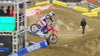 450 SX Qualifing 1 Detroit live supercross [upl. by Kendrah691]