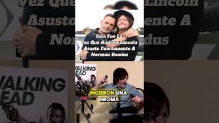 🤣¡Dato gracioso de The walking dead🤣 thewalkingdead short normanreedus andrewlincoln [upl. by Eerrehs]