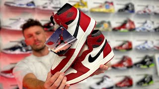 1985 Jordan 1 CHICAGO vs 2022 Jordan 1 LOST AND FOUND [upl. by Roland882]