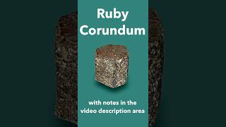 Ruby Corundum Crystal IDd [upl. by Ykceb]