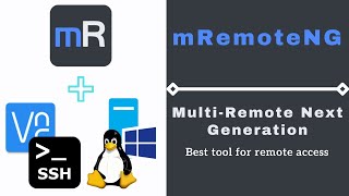 The Best MultiRemote tool mRemoteNG 2021 [upl. by Press]