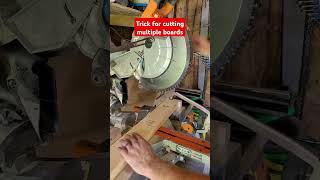 Easy way to make the same cut multiple times saw tools tooltips carpentry reno renovation diy [upl. by Haneen]