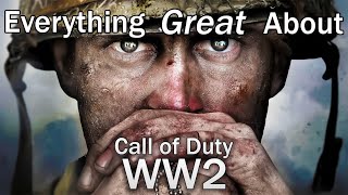 Everything GREAT About Call of Duty WW2 [upl. by Vasiliki]