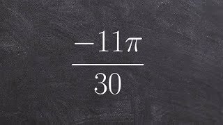 Converting an angle in radians to degrees  ACT prep  SAT prep  score high on tests [upl. by Kassaraba]