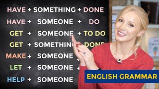 Causative Verbs  HAVE GET MAKE LET HELP  English Grammar Lesson  Free PDF amp Quiz [upl. by Nylasor821]