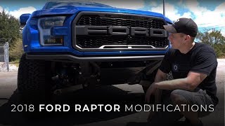 The Modifications I Chose for 2018 Ford Raptor [upl. by Aleahpar]