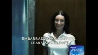 Tampax Pearl Tampons Commercial  2003  Skirt  Ad  Tampons [upl. by Hercule380]