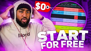 The best way to START making beats FOR FREE [upl. by Alaecim]