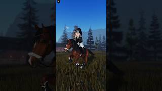 Galloping  strideway horse mse horseenthusiast roblox horsefan edit horselover [upl. by Htaek]