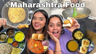 I ate MAHARASHTRIAN food for 24 HOURS🤤 [upl. by Ilona]