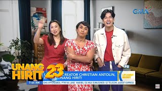 TikTok content creator na si Christian Antolin LIVE sa UH Tambayan  Unang Hirit [upl. by Sibilla968]