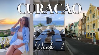 Curacao vlog fav beaches Christmas dinner in Willemstad living in Coral Estates  Week 2 [upl. by Ainotna]