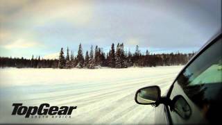 TopGear Volvo V40 drifting on ice [upl. by Enairb]