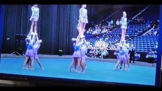 Villa Rica High School Varsity Competition Cheer Team at GHSA State Championship 111624 [upl. by Llerehs]