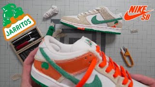 Cutting Jarritos Nike SB Dunk Low  Remove All Hemp [upl. by Norred]