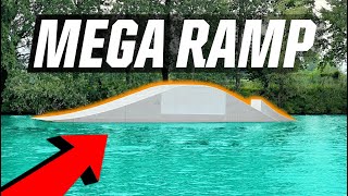 WAKEBOARDING MEGA RAMP  TURIN WAKE PARK [upl. by Cesaria176]