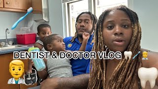 TRANSFERRING THE BOYS TO MY CHILDHOOD PEDIATRICIAN IN OUR HOMETOWN  DENTIST  DOCTOR OFFICE VLOG [upl. by Yorick]