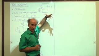 Razavi Electronics 1 Lec 36 CommonSource Stage II [upl. by Edivad]