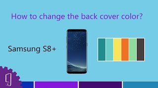 Samsung Galaxy S8 Plus Battery Cover Replacement Guide [upl. by Sulakcin]