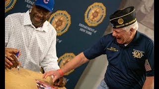 Cubs reliever Lee Smith recalls American Legion Baseball days [upl. by Ardin]