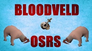 Bloodveld Slayer Guide 2007 Location  Loots Old School Runescape OSRS [upl. by Diao]