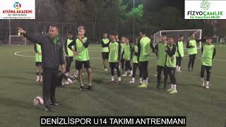 DENİZLİSPOR U14 TAKIMI ANTRENMANI [upl. by Lozano23]