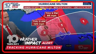 Hurricane Milton update Tuesday Oct 8 2024 [upl. by Asseneg495]