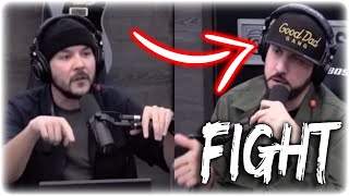 Tim Pool Almost Gets Attacked By This Rapper On His Own Show RA THE RUGGED MAN DylanTalkz [upl. by Arakaj]