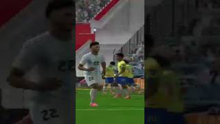 GOL DE LAUTARO MARTINEZ A BRASILEN EL PES 6 PC RETRIBUTION PATCH NATIONALS TEAMS 2024 [upl. by Lehacim540]