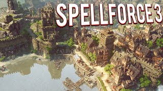 FANTASY RTSRPG RETURNS MASSIVE ORK TROLL ARMY  SPELLFORCE 3 GAMEPLAY [upl. by Nnaihs]