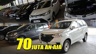 START 70 JUTAan AVANZA TRANSMOVER MOBILIO VIOS LIMO EX OPERASIONAL BLUEBIRD [upl. by Florinda857]