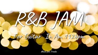 RampB 16Beat Jam For【Guitar】A Minor 112BPM Backing Track [upl. by Dnomyar]