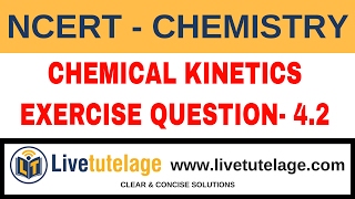 NEETIIT JEE NCERT Chemical Kinetics  Exercise Question 42 [upl. by Kimberlee]