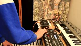 Elektron Analog Four quotCerrone  Supernaturequot Cover JUNO 60 amp SH 101 ehx small stone [upl. by Kennet]