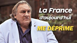 Gérard Depardieu donne son avis sans filtre sur la France et lEurope [upl. by Treva]