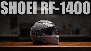 Shoei RF1400 Initial Review [upl. by Yentruok]