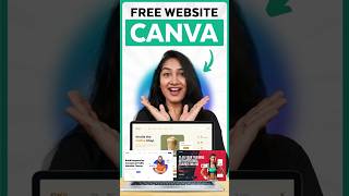 How to Create a WEBSITE with Canva for Free Simple Steps [upl. by Nauqahs6]