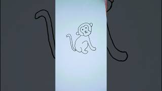 How to draw monkey 🐒drawingforkids kidstv bhavaysideasdrawing [upl. by Benildis726]