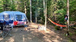 Camping du MontTremblant secteur Castor Lac Monroe [upl. by Alyled]